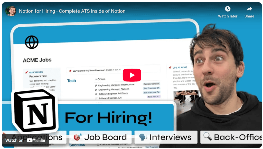 Hiring OS by Bodoboal